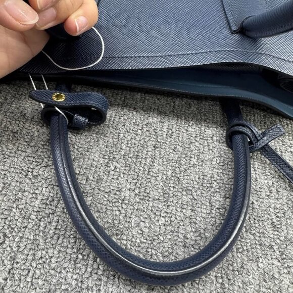 Prada Double Cuir Saffiano Satchel Bag 755-011125 - Picture 12 of 16